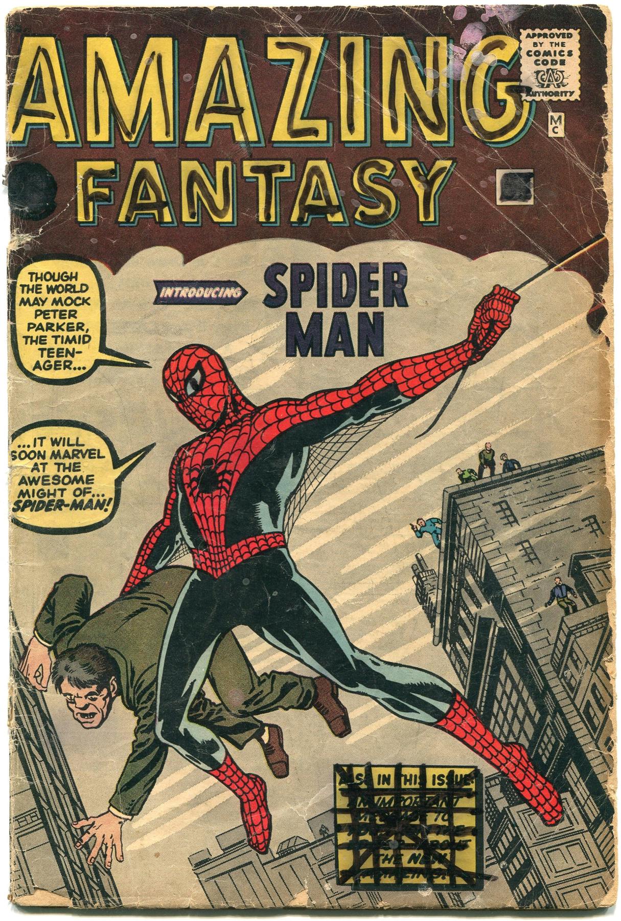 Amazing Fantasy 15 Fair (FR) DA Card World