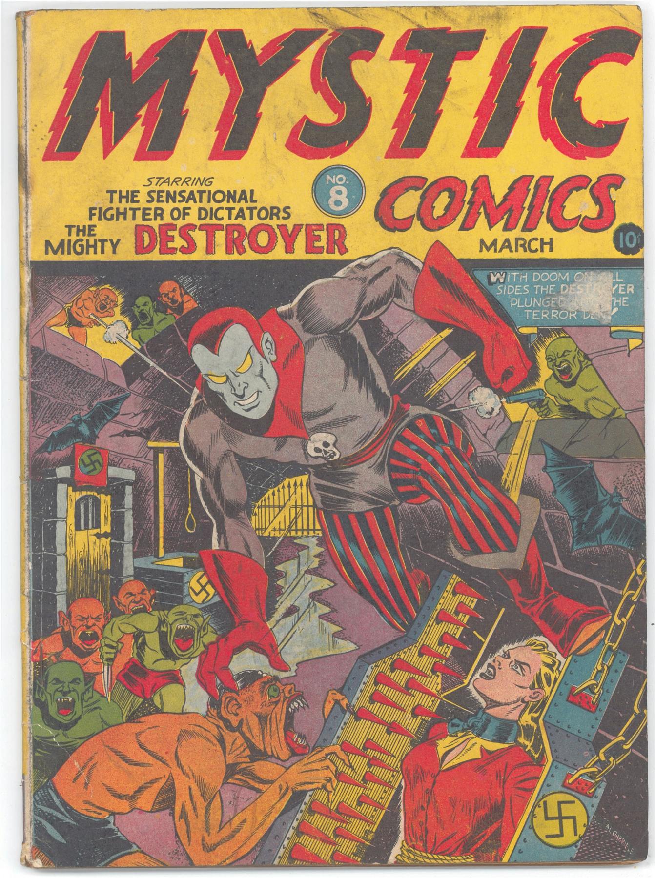 Mystic Comics 8 Gd Da Card World
